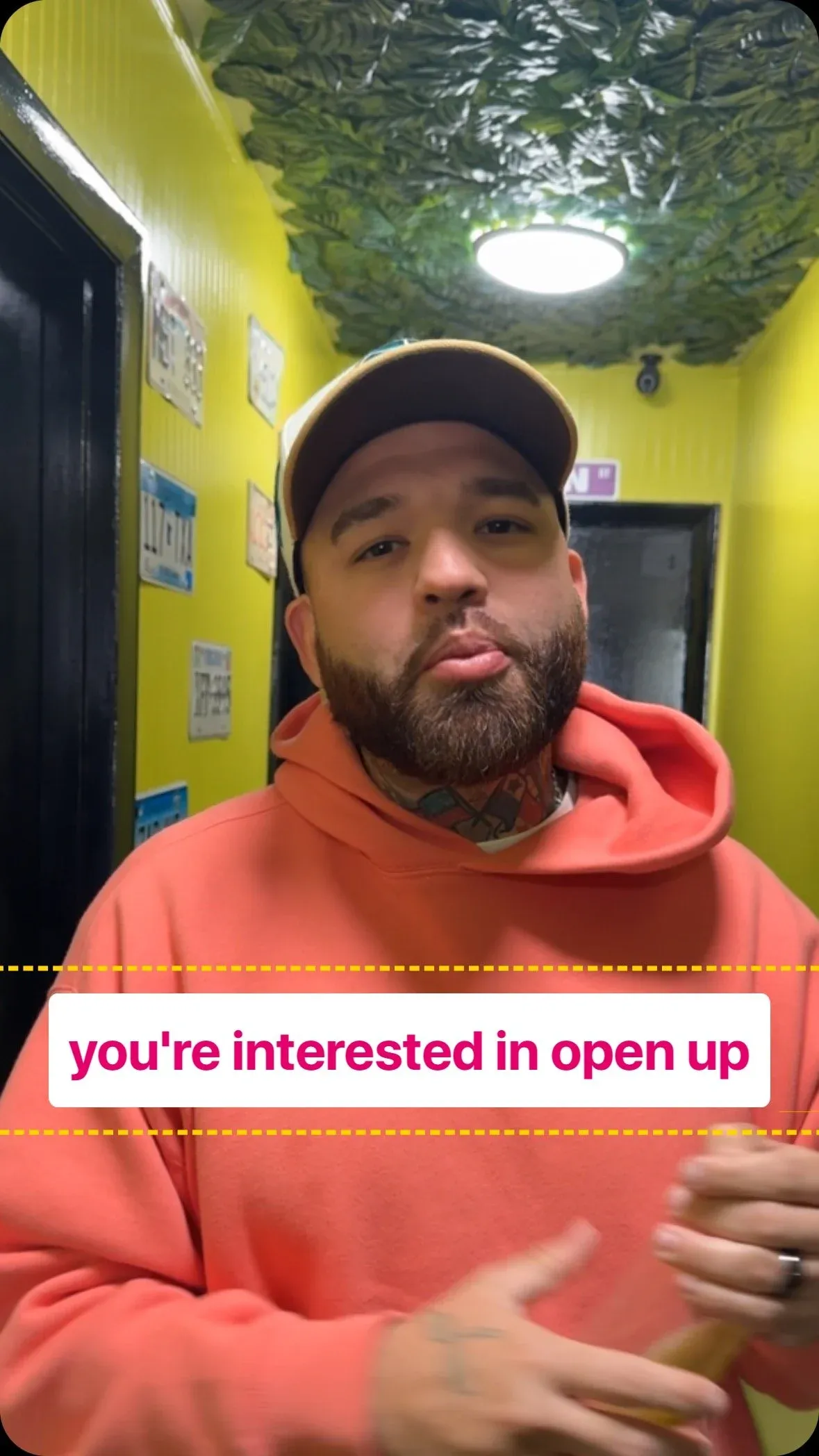 Mike talking about opening a new location